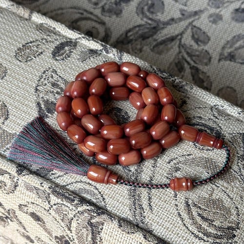 بكلايت لحمي معرّق مكحّل محاكاة للأنتيك ( جدلة يدوي...