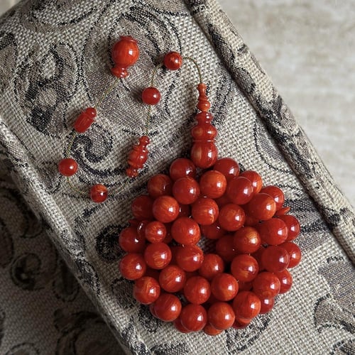 مرجاني شبيه الأمريكي خراطة "سبحة كنانة" محاكاة اسم...