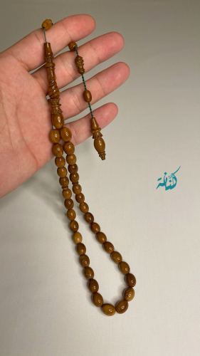 سبحة من خشب الكوك (نقش احترافي)