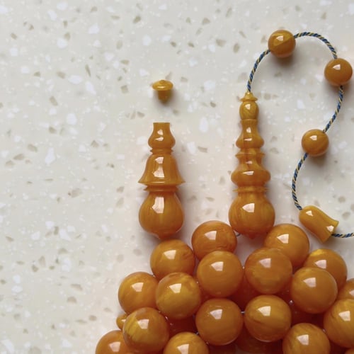 منقاوي معرّق خراطة "سبحة كنانة" محاكاة عزيز أوكدوم