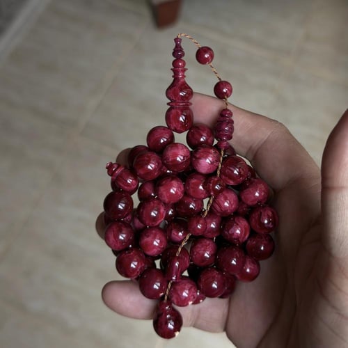 توتي معرّق خراطة "سبحة كنانة" محاكاة اسماعيل باشا...