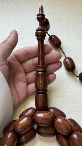 مسباح من خشب الحية Snake Wood (خراطة عزيز كابتان)