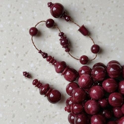 توتي معرّق خراطة "سبحة كنانة" محاكاة اسماعيل باشا...