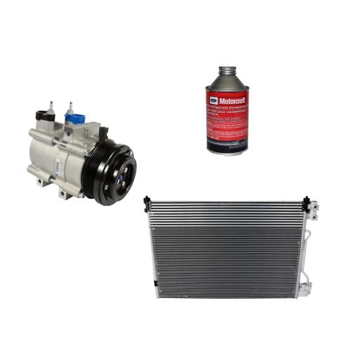 كمبرسور + رديتر مكيف + زيت كمبرسور فورد كراون فكتو...