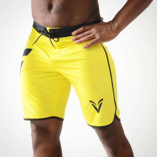 شورت فيزيك اصفر واسود YELLOW BLACK