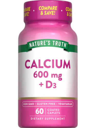 CALCIUM 600 MG WITH VITAMIN D3 60 CAP ‏كالسيوم وفي...