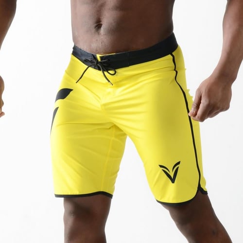 شورت فيزيك اصفر واسود YELLOW BLACK