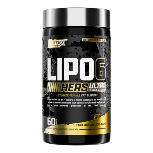 حبوب ليبو 6 نسائي NUTREX LIPO6 BLACK HERS 60 CAPS