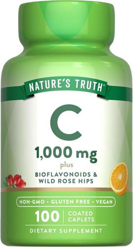NATURES TRUTH C 1000MG RH 100 CAP فايتمين سي 1000...
