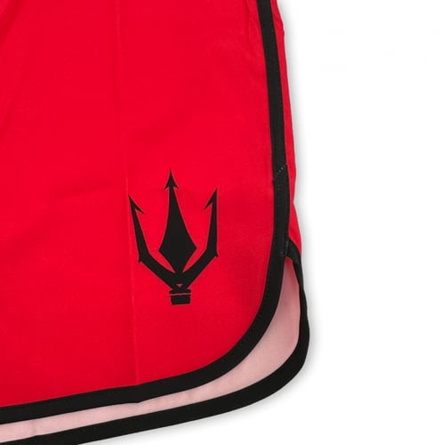 شورت فيزيك احمر ملون من الجوانب V5