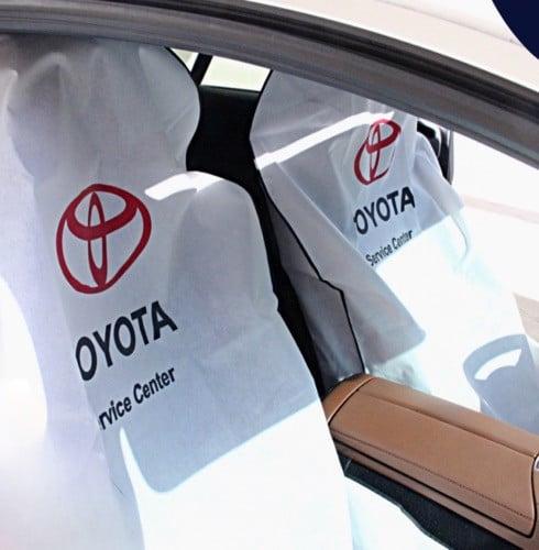 تلبيسة مراتب شعار تويوتا امامي قطعتين