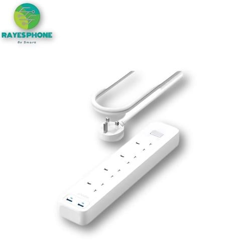 توصيلة انكر 4 منافذ طاقة مع منفذين USB-A