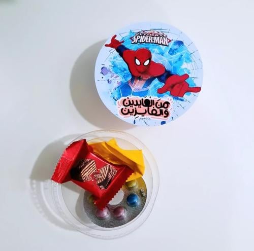 Spider-Man themed party favors