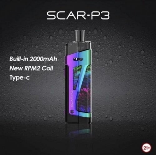 شيشة سموك سكار بي 3 SMOK SCAR-P3 80W Pod Mod Kit