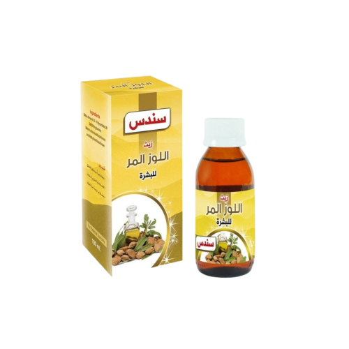 زيت اللوز المر الطبيعي للشعر والبشرة