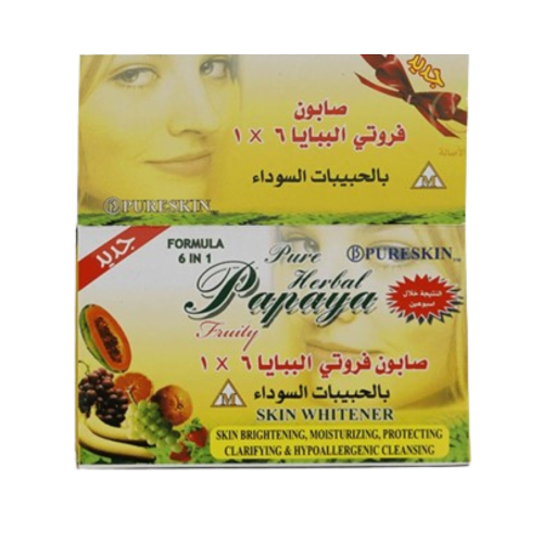 صابون البابايا عشبي 6 في 1