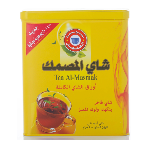 شاي المصمك أسود تنك