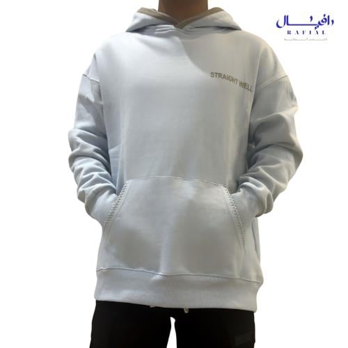 هودي كاب لونين ومطرز وفتحة اصبع