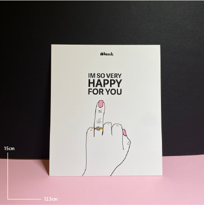 I'm so very happy for you