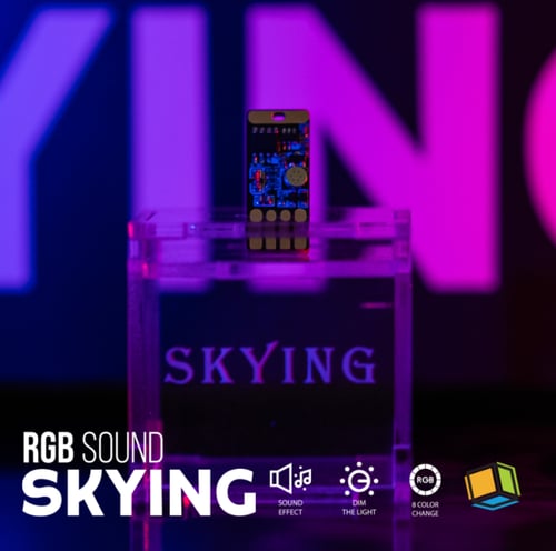 اضاءة الساوند RGB SOUND - بوكس 16 قطعة