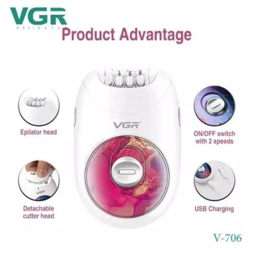 جهاز إزالة الشعر VGR V-706 مصمم خصيصًا لتلبية الاح...