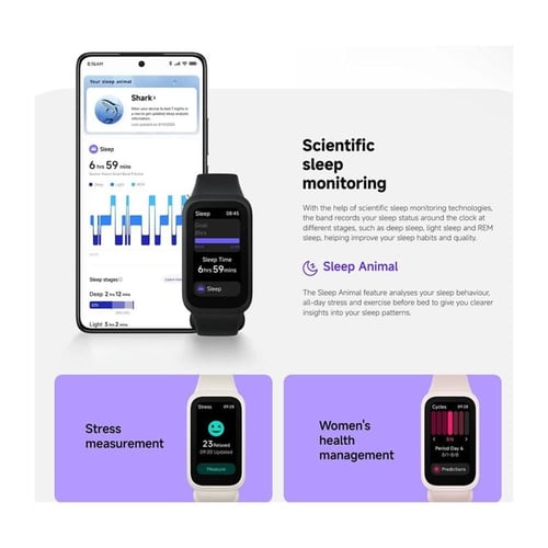 ساعة ذكية شاومي باند 9 أكتيف