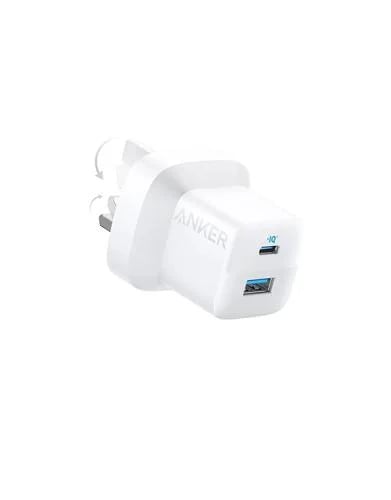 Anker 323 Dual Port 33W Charger, White