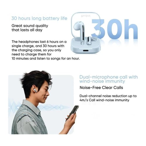 سماعة أذن شاومي ريدمي بودز 6 أكتيف