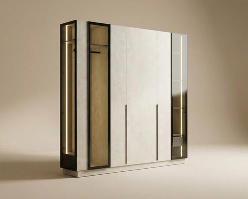 غرفة نوم مودرن فاخرة – 6 قطع