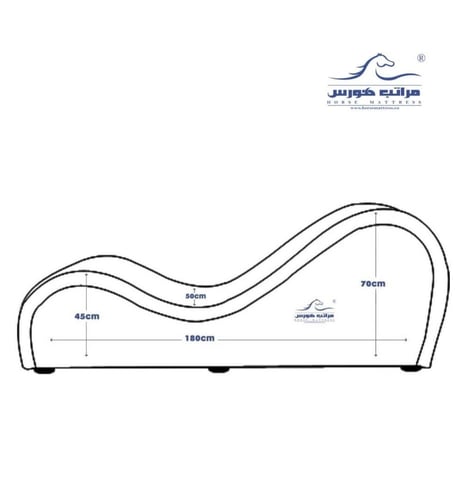 أريكة استرخاء | الخامة قماش مخمل لون رصاصي | متانة...