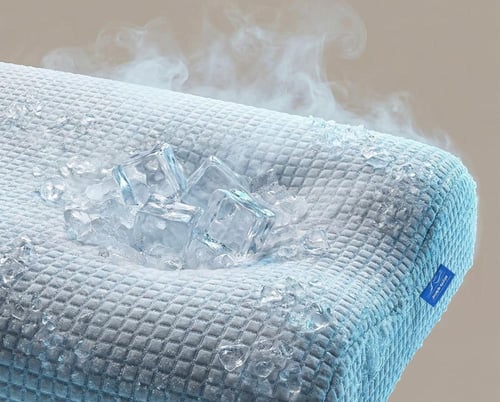 مخدة ميموري فوم طبية - وسادة ميموري فوم طبية بتصمي...