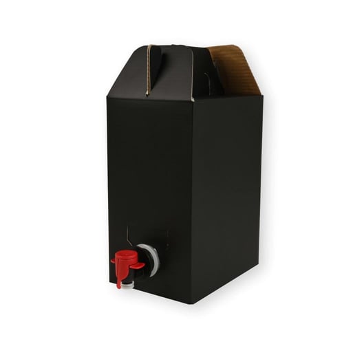 جيك حراري أسود لحفظ المشروبات الساخنة والباردة - 2...