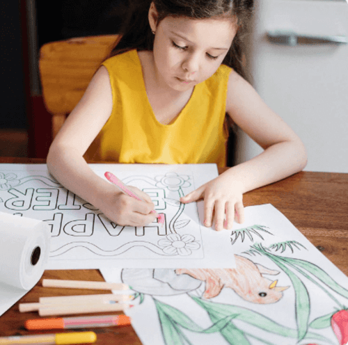 رول ورق بيج لتغليف الهدايا والديكور وزن 4 كيلو جرا...