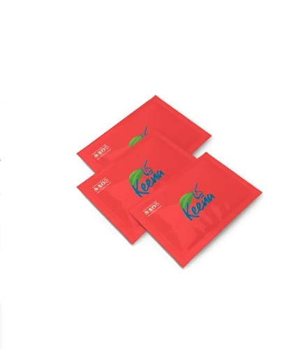 منديل معطر بغلاف احمر برائحة روز 6*9 سم/العدد 50 م...