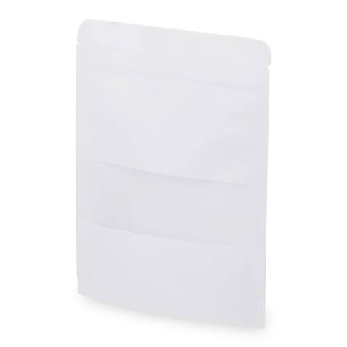 كيس ورق لتعبئة وحفظ القهوة والبهارات لون أبيض بناف...