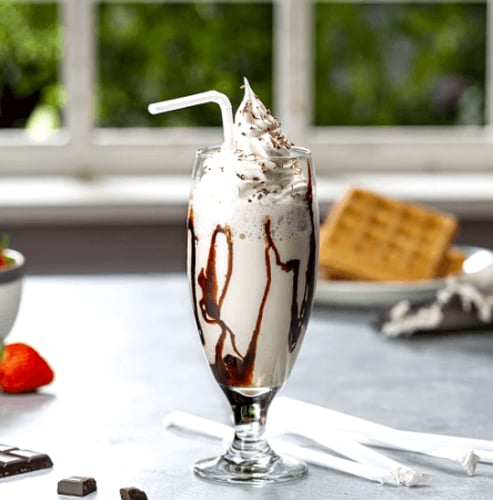 مصاص مثني شفاف مغلف -6مم/ العدد 250 مصاص