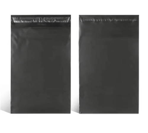 كيس شحن أسود لشحن الطلبات اغلاق لاصق - 40*55 سم/50...