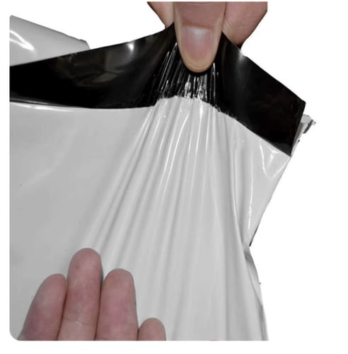 كيس شحن أبيض لشحن الطلبات اغلاق لاصق - 40*55 سم/50...
