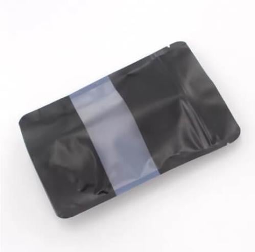 كيس ورق لتعبئة وحفظ القهوة والبهارات لون أسود بناف...