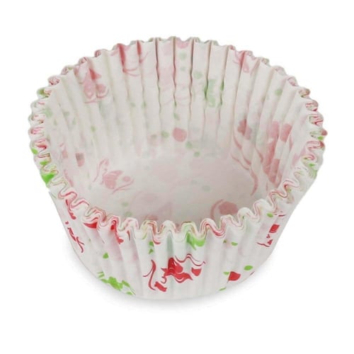 ورق كب كيك بألوان متعددة -مقاس 4.5*3.5*7سم / العدد...