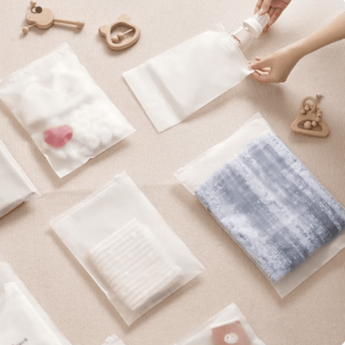 كيس بلاستيك شفاف للتخزين والشحن-20*28سم/100كيس