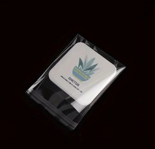 كيس بلاستيك شفاف اغلاق لاصق-10*13 سم/100 كيس