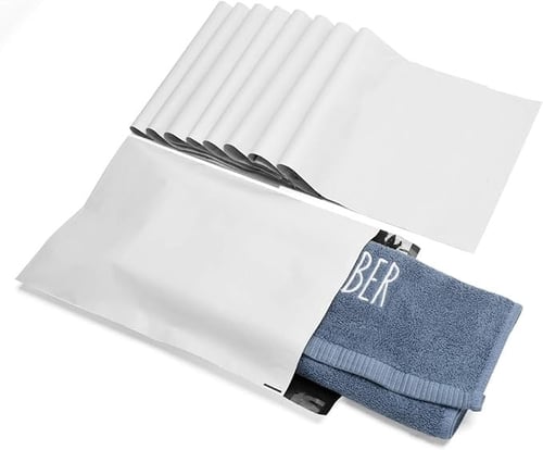 كيس شحن أبيض لشحن الطلبات اغلاق لاصق - 40*55 سم/50...