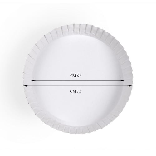 اغطية للأكواب الورقية والزجاجية مقاس 6.5سم /العدد...