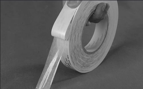 رول شطرطون رول دبل لاصق وجهين أبيض / عدد 5 حبات