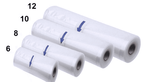 رول أكياس حراري لحفظ الطعام-مقاس 10 / العدد 225 كي...