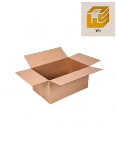 مجموعة ( 25 ) كرتون شحن بني 3 طبقات - مقاس 60*40*3...