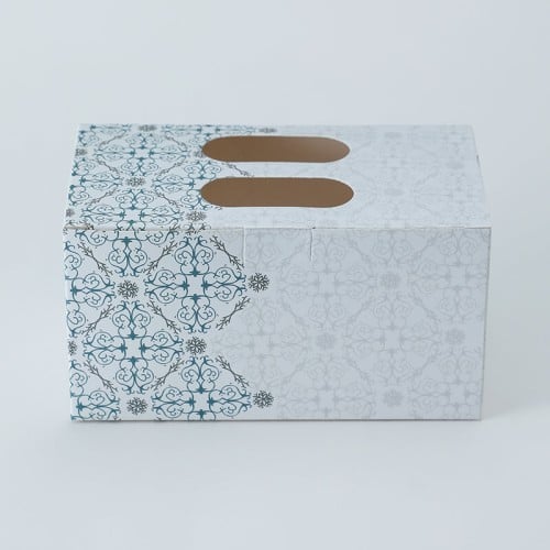 علبة توزيعات إفطار صائم ورقية بتصميم مميز -10 علب