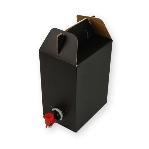 جيك حراري أسود لحفظ المشروبات الساخنة والباردة - 2...