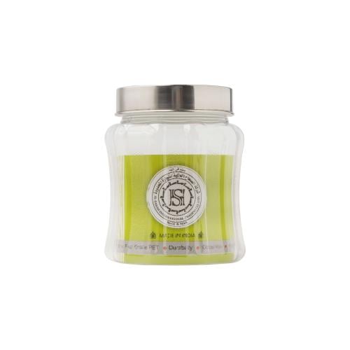 علب بلاستيكية بغطاء استيل-سعة500 مل / العدد 2 علبة